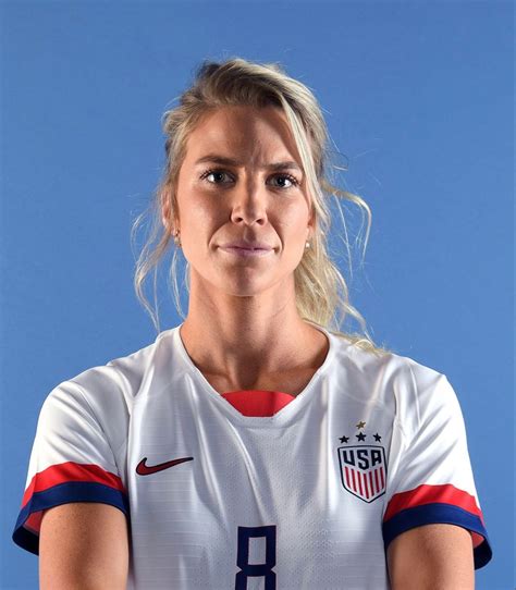 Uswnt Member Julie Ertz Poses For A Portrait During The Team Usa Tokyo Olympics Shoot On