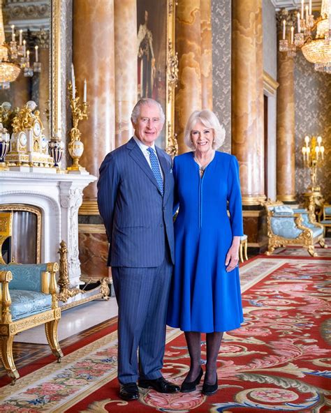King Charles And Queen Camilla Look So Regal In New Portraits Ahead Of