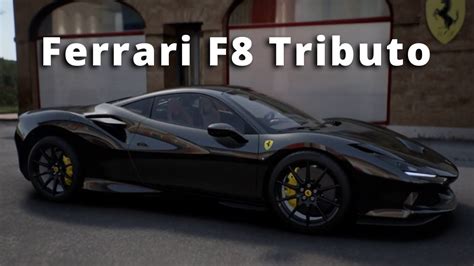 Ferrari F8 Tributo Nero Daytona Bordoeaux Interior Walkaround Youtube