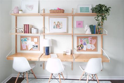 This modern aspen air desk is suitable for children's and teen bedrooms (and even your today we are getting inspiration from two dream kids' rooms. Kids' Room Makeover: The Perfect Bedroom & Playroom | The ...