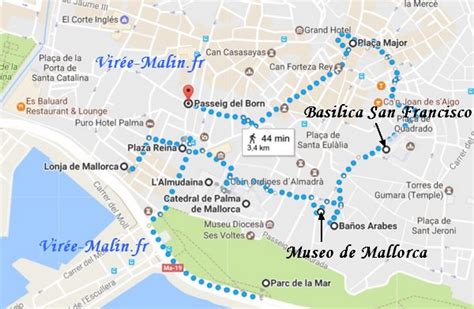 Plan De Palma De Majorque Voyage Carte Plan