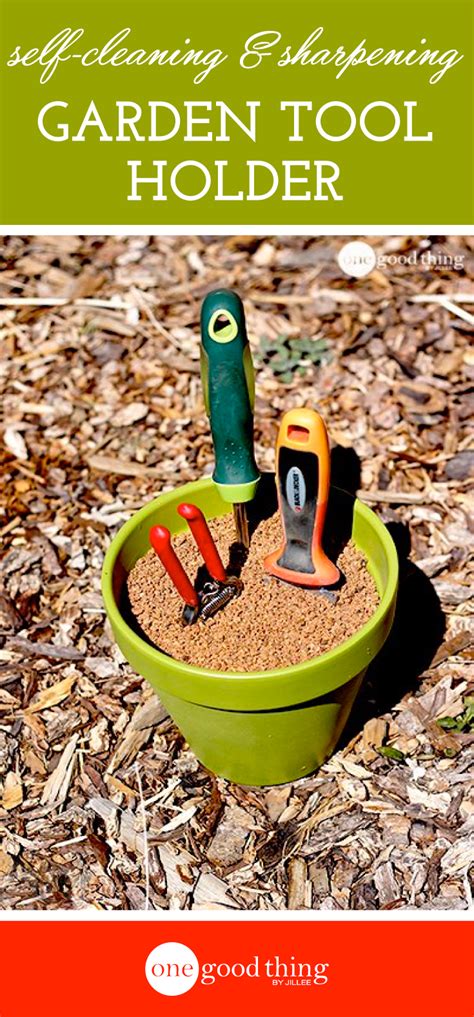 Make Your Own Self Cleaning And Sharpening Garden Tool