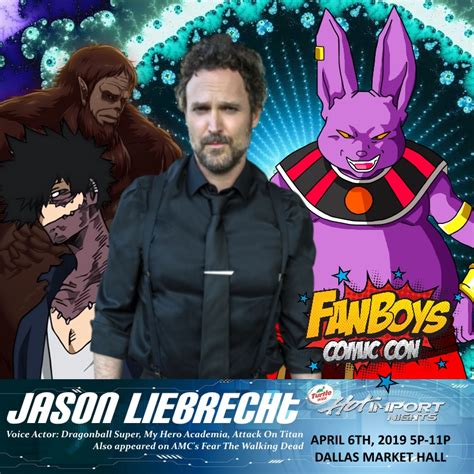 Voice actors jason douglas (beerus) and ian sinclair (whis), who made their dragon ball debut in dragon ball z: Dragon Ball Super Voice Actor Jason Liebrecht to appear at ...