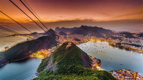 Brasil Rio Sugarloaf Mountain 2016 Bing Wallpaper Visualização