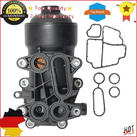 New 03l115389b 03l115389c 03l115389g 03l115389h Oil Filter Housing For Audi Vw Seat Skoda 16 2