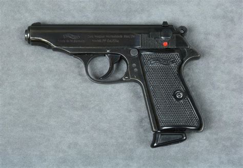Walther Model Pp Da Semi Auto Pistol 22lr Cal 3 34 Barrel Blue