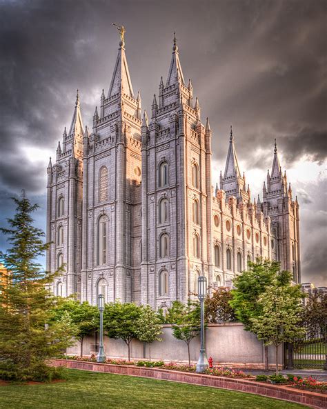 Salt Lake Temple Photograph By Niels Nielsen