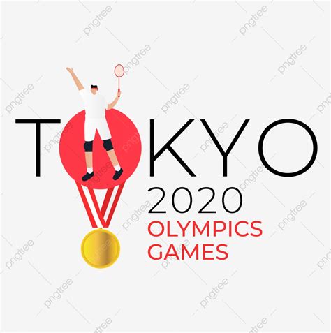 Summer Olympics Games Tokyo 2020 Decorative Asia Competittion Symbol