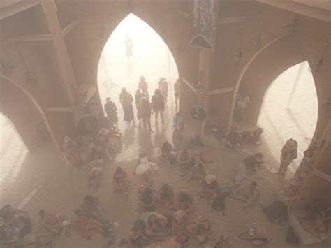 Temple In A Dust Storm Burning Man 20110829 Photo 33 Of 210