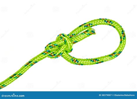 Bowline Knot Stock Image Image Of Bowline Rope Background 38379007