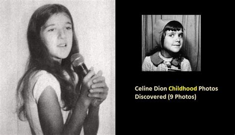 Celine Dion Childhood Photos Discovered (9 Photos) (With images