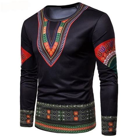 Dashiki Long Sleeve Shirt Dashiki For Men African Shirts For Men