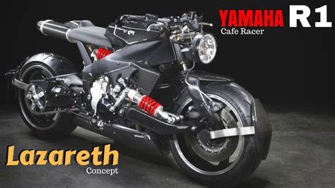 Amazing Yamaha R1 Cafe Racer Lazareth Concept Support With Tfx