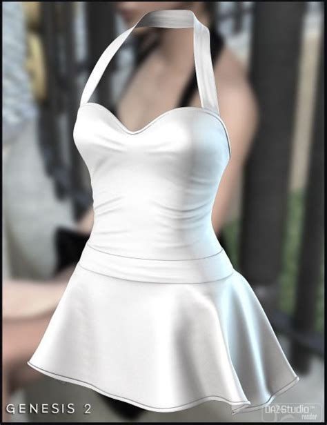 Clarice Dress For Genesis 2 Females Eveyday Clothing For Daz Studio