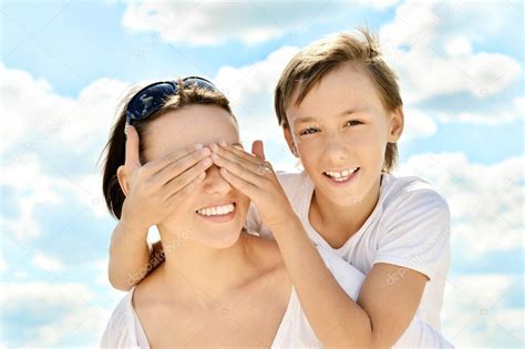 Happy Mother And Son Stock Photo By Aletia