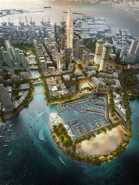 Gallery Of Som Wins Competition To Master Plan Port City Colombo In Sri