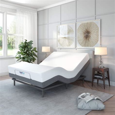 Classic Brands Adjustable Comfort Adjustable Bed Base With Massage