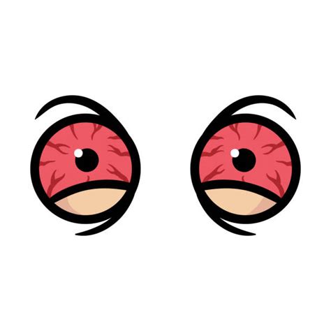 Bloodshot eyes red cartoon eyes. Royalty Free Cartoon Of The Sleepy Eyes Clip Art, Vector ...