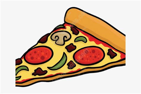 Pizza Slice Cartoon Cartoon Piece Of Pizza Transparent Png 640x480