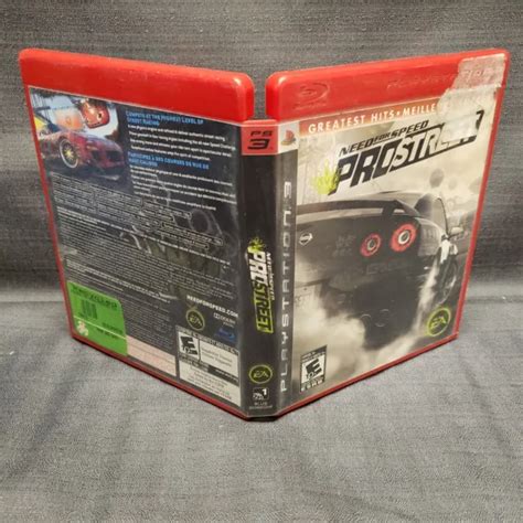 Need For Speed Prostreet Greatest Hits Sony Playstation 3 2007 Ps3 Video Game 11 00 Picclick