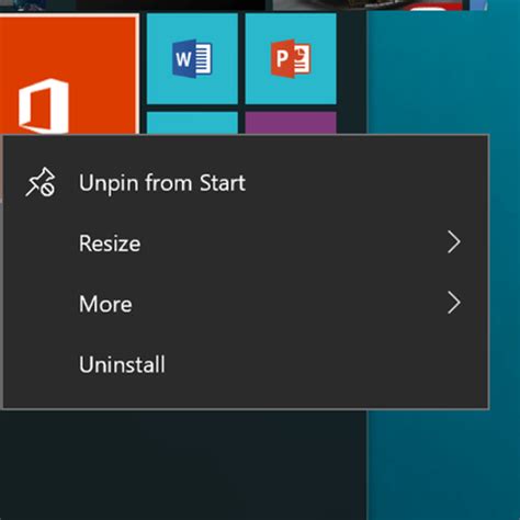 Remove Windows 10 Live Tiles Startlens