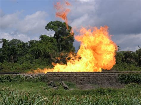 Gas flaring continues to scorch Nigeria's Niger Delta Gas flaring continues to scorch Nigeria's 