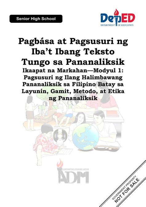 Q Modyul Pagbasa At Pagsusuri Exam Docx Pagbasa At Pagsusuri Ng My