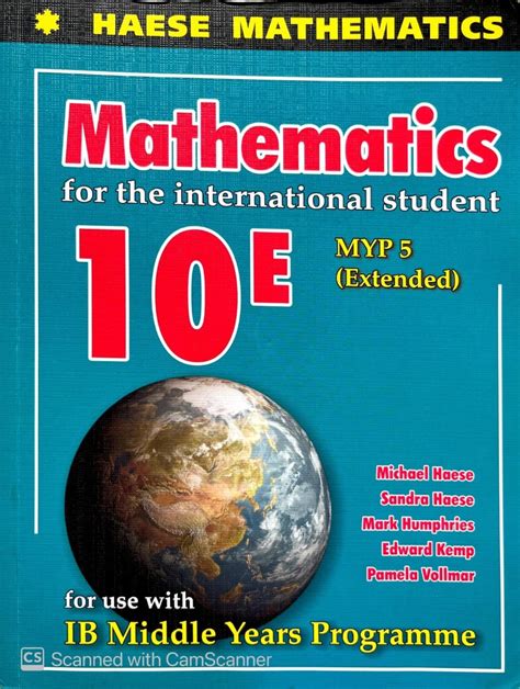 Haese Mathematics 10e Myp Hobbies And Toys Books And Magazines Textbooks