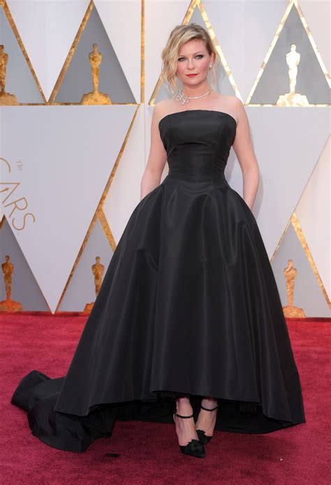 Kirsten Dunst Oscars 2017 Red Carpet In Hollywood • Celebmafia