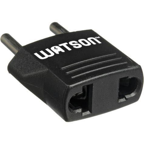 Watson 2 Prong Usa To 2 Prong Europe Power Adapter Plug Ap Usa E
