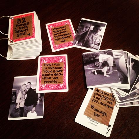 Favorited 52 reasons why i love you 24 feb 15:04. 52 reasons why I love you on a deck of cards | Anniversary ...