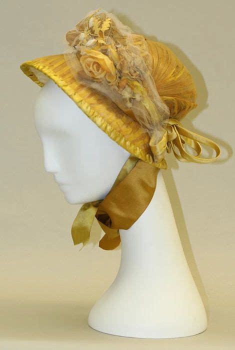 Bonnet Ca 1800 1810 Via The Costume Institute Of The Metropolitan