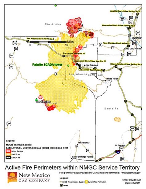 New Mexico Gas Company Uses Gis To Track Wildfire Civil Structural