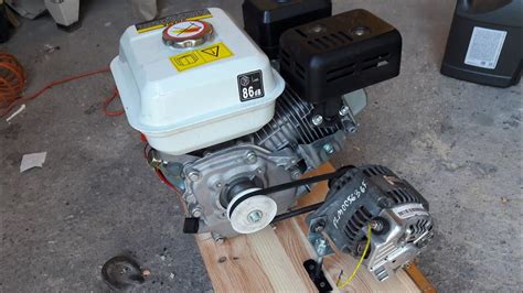 How To Make Weedeater 12v Generator New Project Alternator Amazing Life