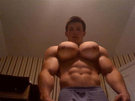 Men With Huge Pecs Muscle