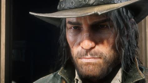 Rdr2 Original John Marston Puts On His Signature Outfit Cutscene With