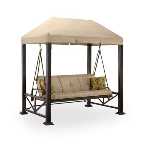 Garden Winds Replacement Canopy Top For Sullivan Point Swing Riplock
