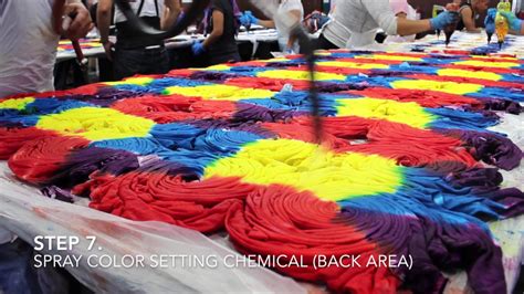 Tie Dye Process At Factory1 Youtube