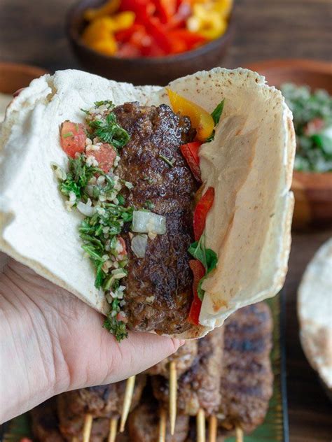 Kofta kebab recipe the mediterranean dish. Middle Eastern Ground Lamb Kabobs | Recipe | Kabobs, Ground lamb, Lamb kebabs