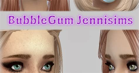 Jennisims Downloads Sims 4 New Mesh Accessory Bubblegum Transparent