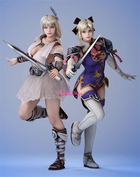 Soul Calibur Iv Cassandra With Sophitia By Sabishikukage On