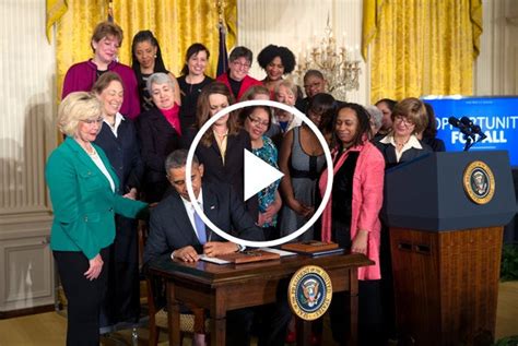 obama pushes equal pay for women the new york times