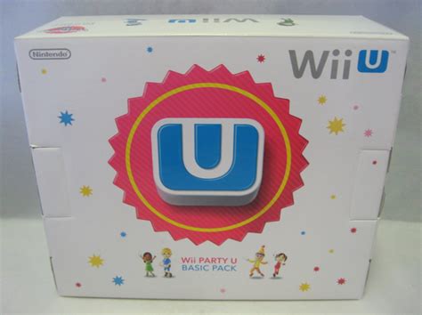 Wii Party U Basic Pack 8gb Boxed Wii U Consoles Press Startgames