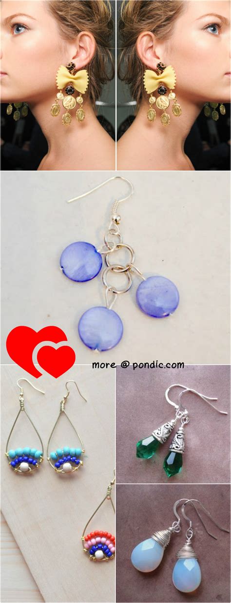 20 Stylish Diy Earrings You Can Make For Next To Nothing Pondic