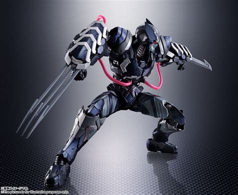 May229259 Tech On Avengers Venom Symbiote Wolverine Shfiguarts Af