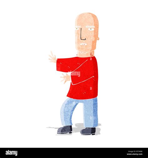 Cartoon Tough Man Stock Vector Image And Art Alamy