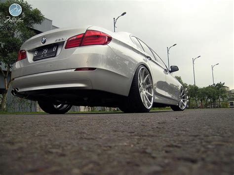 Bmw 5 Series F10 With 22 Modulare C15 3 Piece Concave Wheels