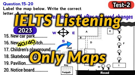 Ielts Map Listening Test 2 Very Hard Listening Test 2023 Ielts