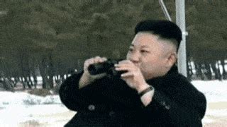 We are just here to poke fun at him, not obliterate him. kim jong un gif | Tumblr