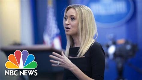 Live Press Secretary Kayleigh Mcenany Holds First White House Briefing